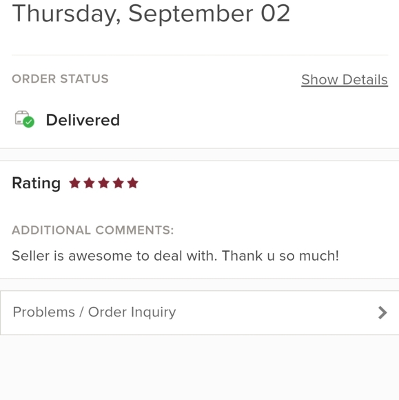 Some of My Customer's Comments - Picture 5 of 9